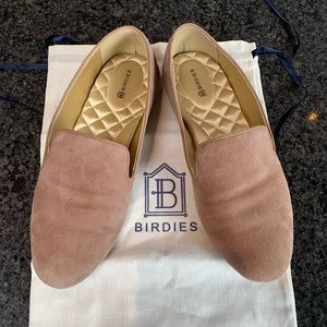 Birdies slippers, Starling, Suede, Latte, 8.5